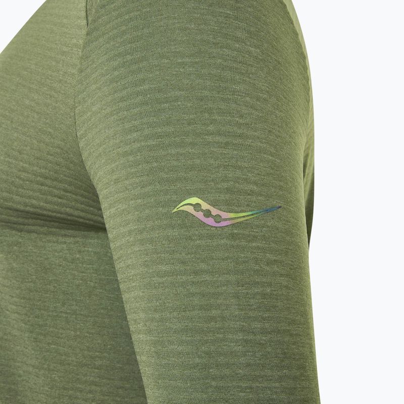 Pánská běžecká mikina  Saucony Triumph 3D 1/2 Zip bough heather 6