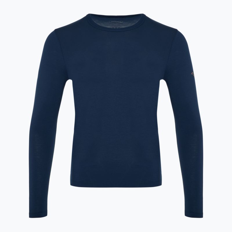 Pánské běžecké tričko longsleeve  Saucony Triumph navy