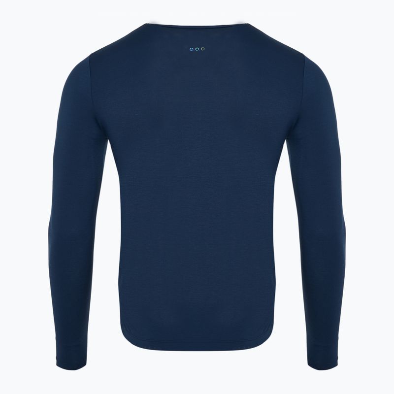 Pánské běžecké tričko longsleeve  Saucony Triumph navy 2