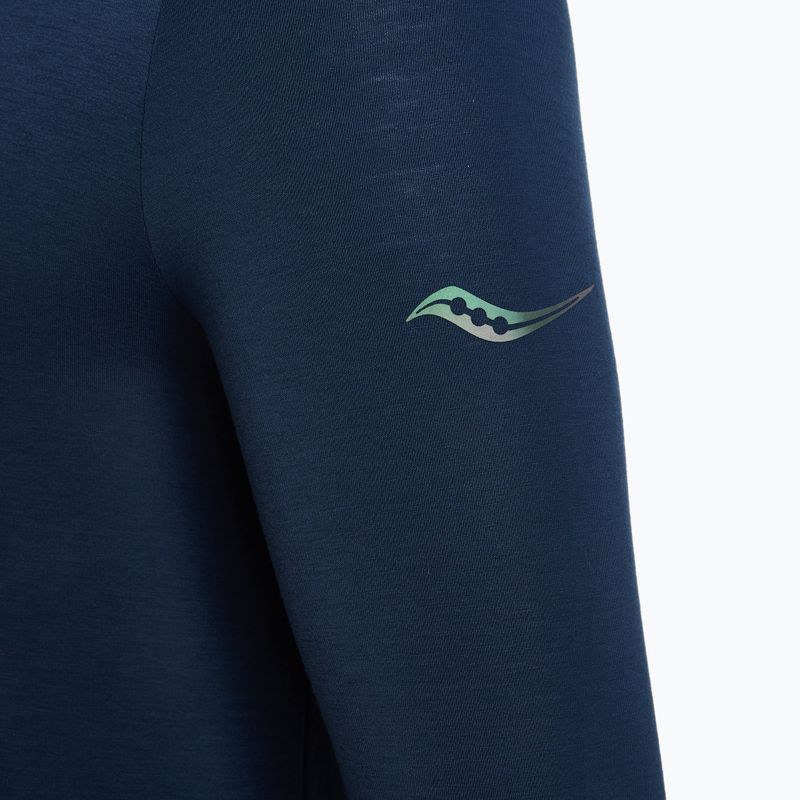 Pánské běžecké tričko longsleeve  Saucony Triumph navy 3