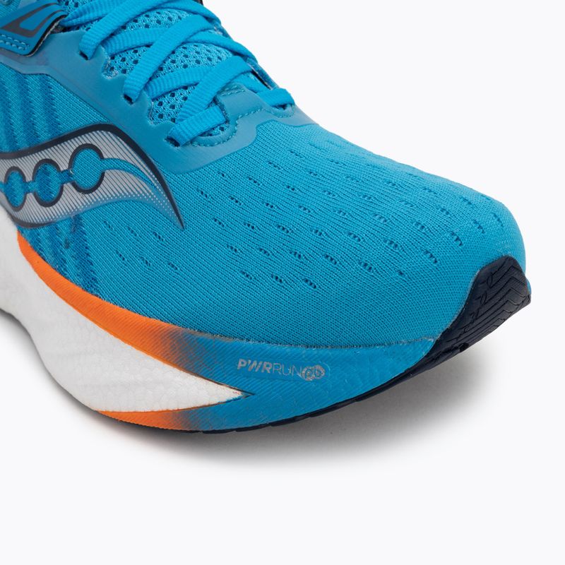 Pánské běžecké boty Saucony Triumph 22 viziblue/pepper 7