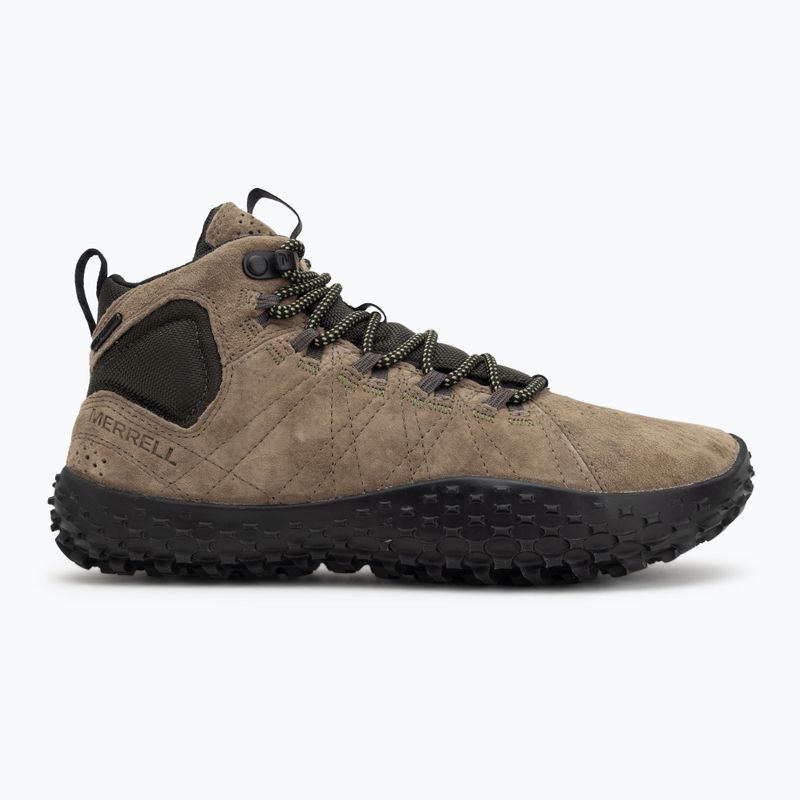 Pánské barefoot boty Merrell Wrapt Mid WP olive/black 2