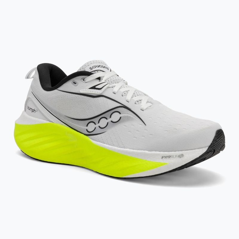 Pánské běžecké boty Saucony Triumph 22 white / lemon