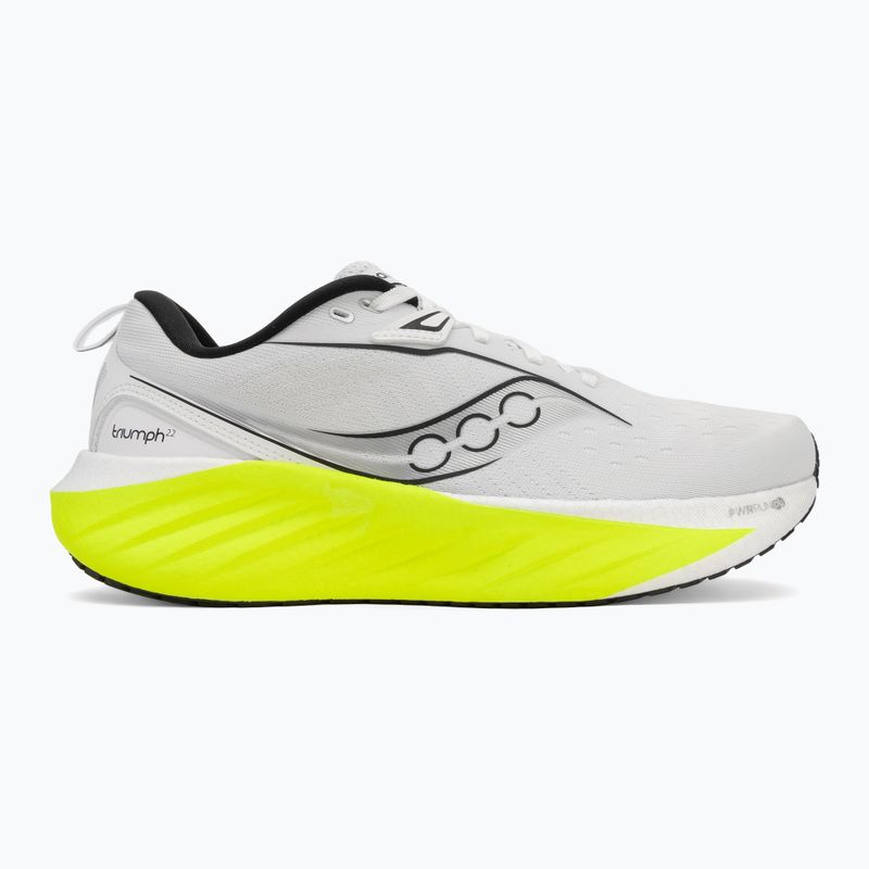 Pánské běžecké boty Saucony Triumph 22 white / lemon 2