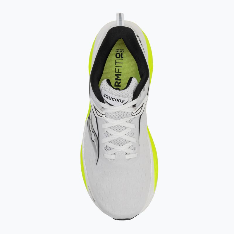 Pánské běžecké boty Saucony Triumph 22 white / lemon 5