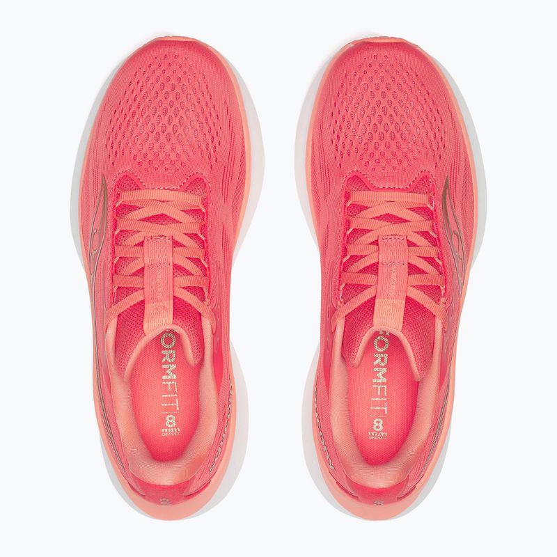 Dámské běžecké boty Saucony Ride 18 coral/salmon 12