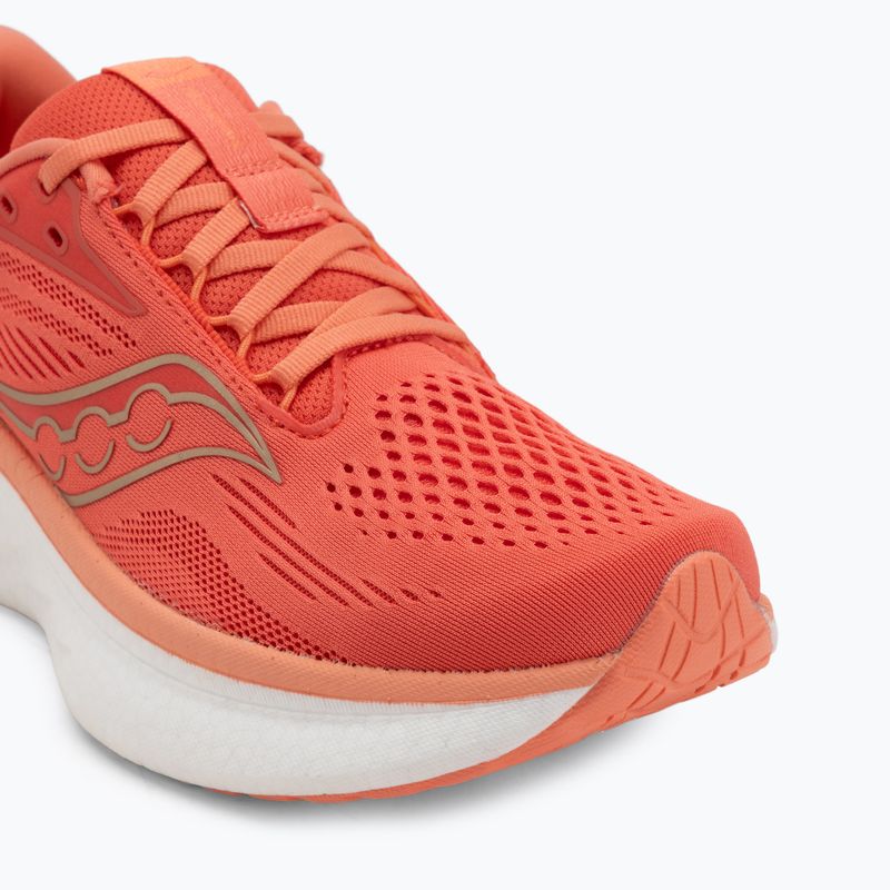 Dámské běžecké boty Saucony Ride 18 coral/salmon 7