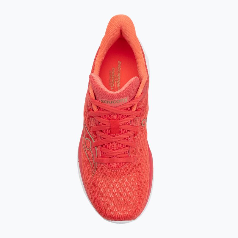 Dámské běžecké boty Saucony Endorphin Speed 5 coral/salmon 5