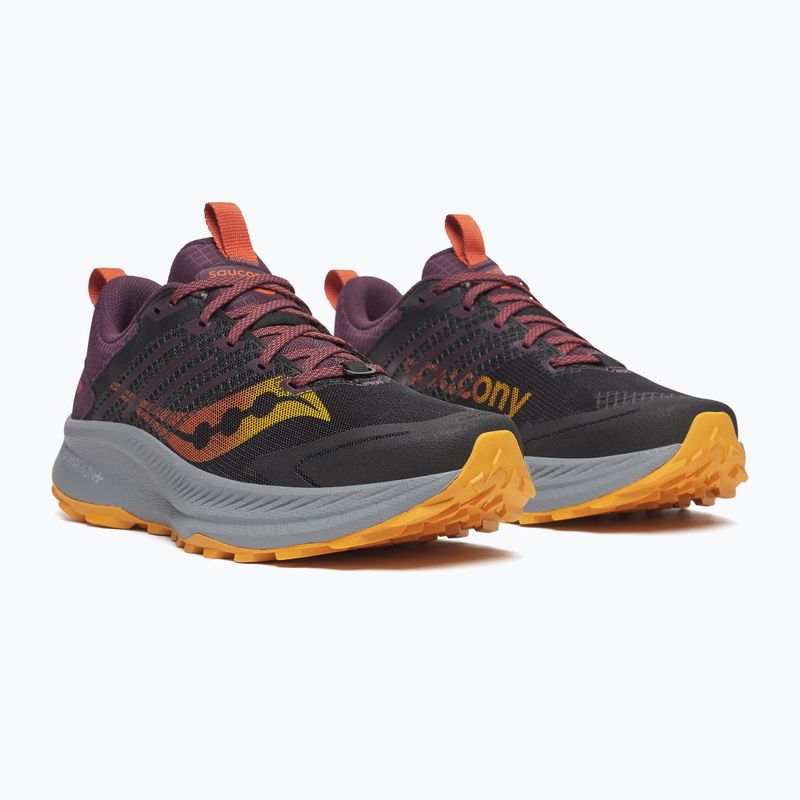 Pánské běžecké boty Saucony Ride Trail 2 black/autumn 10