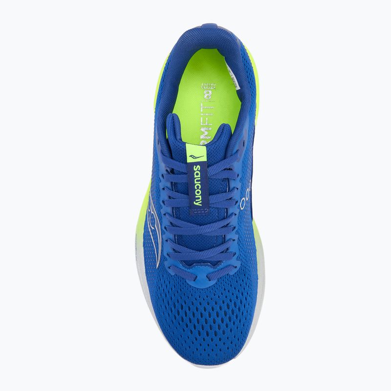 Pánské běžecké boty Saucony Endorphin Trainer lapis/citron 5