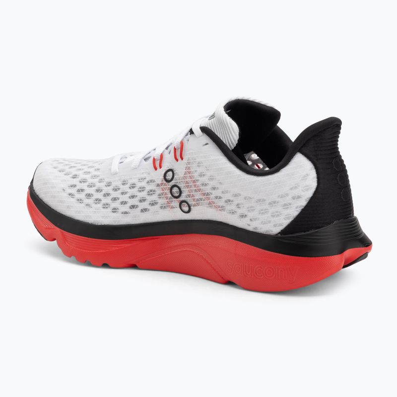 Pánské běžecké boty Saucony Kinvara 16 white/red 3