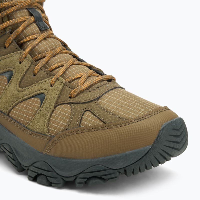 Pánské turistické boty Merrell Thermo Snow Grip Mid Wp olive drab 7