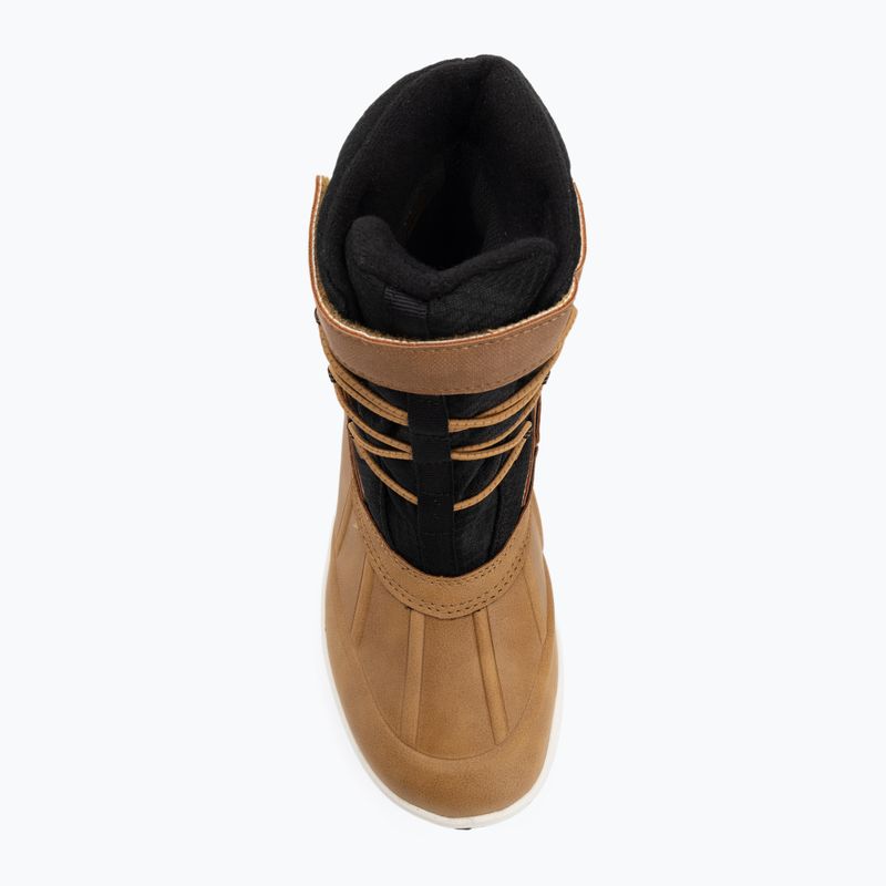 Dětské sněhule Merrell Snow Bank 5.0 WP wheat/black 5