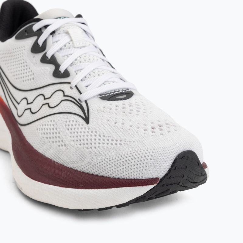 Pánské běžecké boty Saucony Ride 19 white/crimson 7