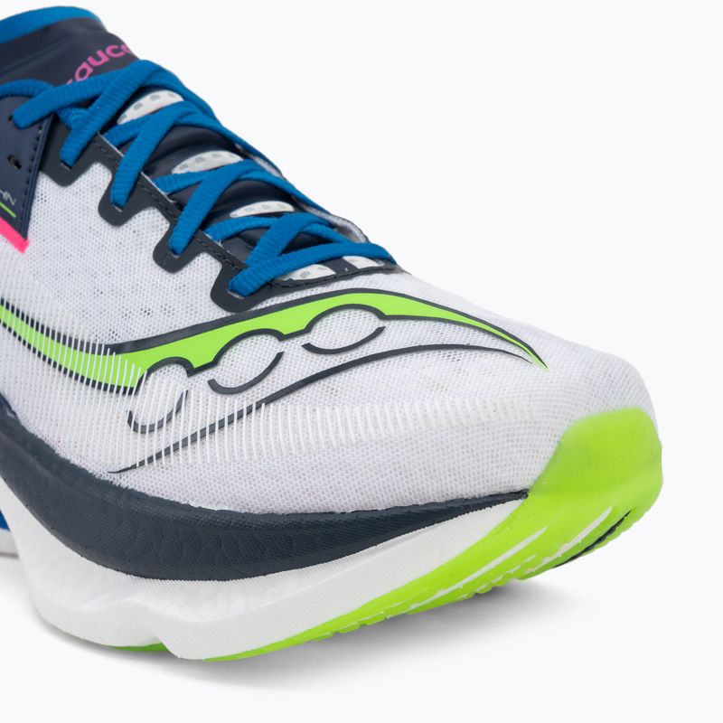 Pánské běžecké boty Saucony Endorphin Azura white/navy 7