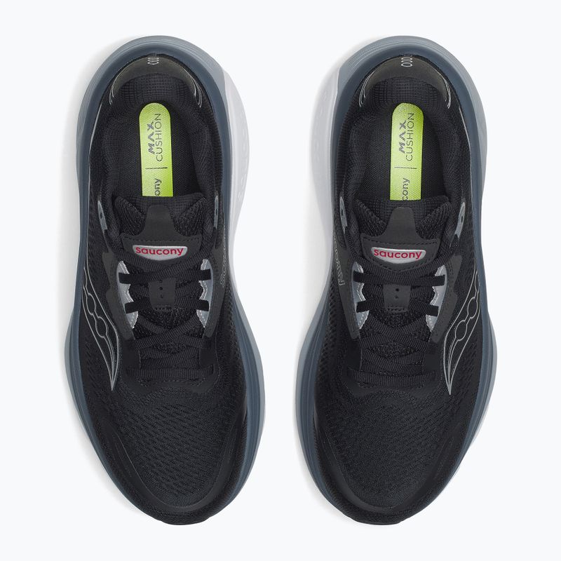 Pánské běžecké boty Saucony Hurricane 26 black/silver 6