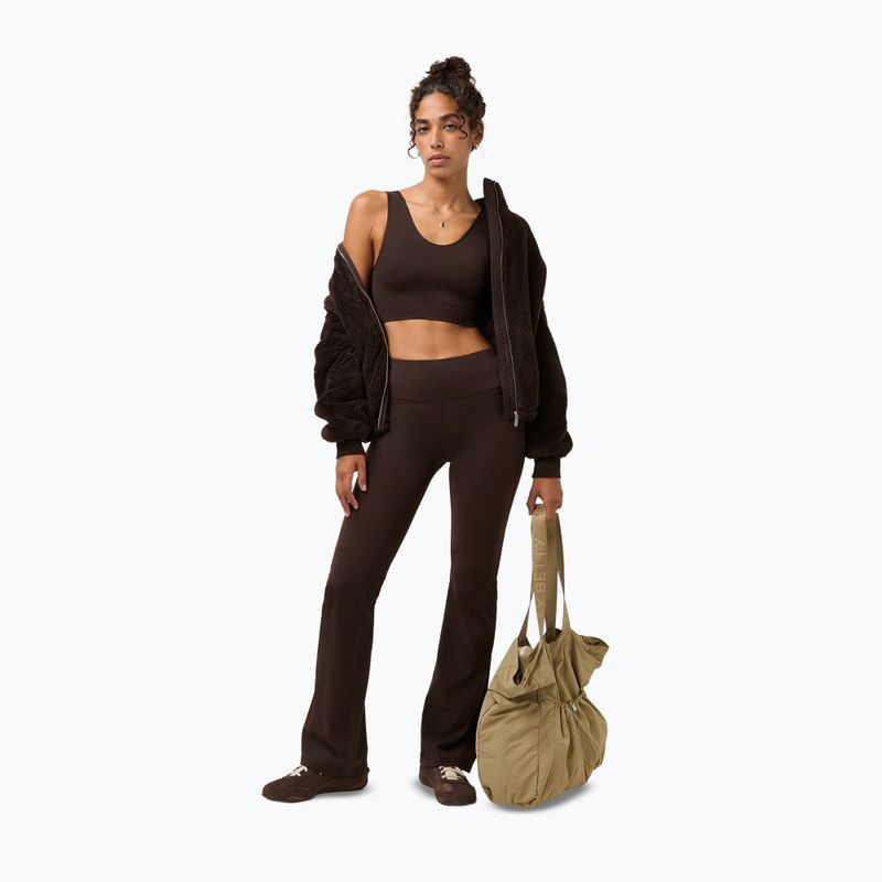 Sportovní podprsenka Sweaty Betty Stamina Seamless Scoop espresso brown 2