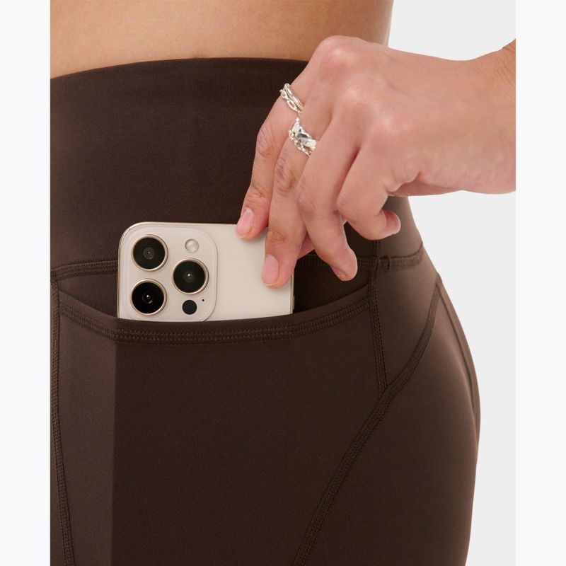 Dámské tréninkové legíny Sweaty Betty Power Workout 7/8 espresso brown 8