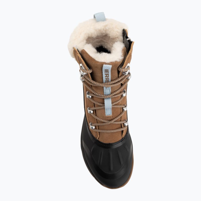 Dámské sněhule Merrell Siren 4 Thermo Lace WP tobacco 5