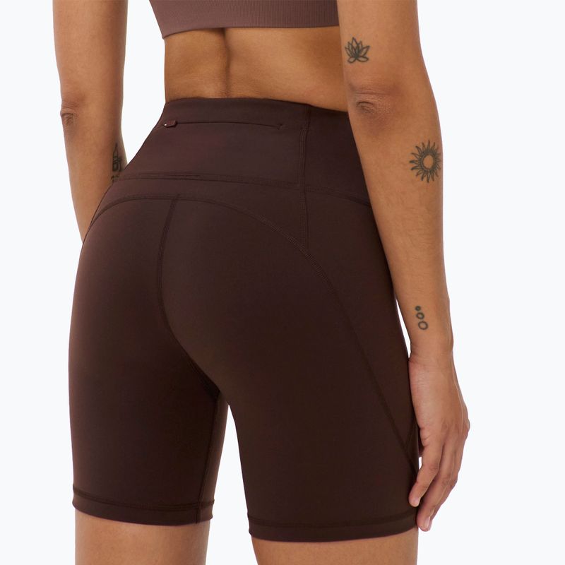 Dámské šortky Sweaty Betty Power Biker 6" Espresso Brown 3