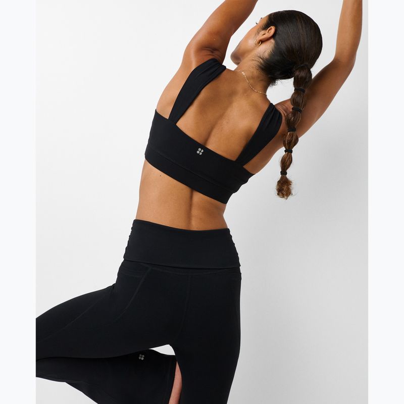 Sportovní podprsenka Sweaty Betty Ultimate Studio Ruched black 3