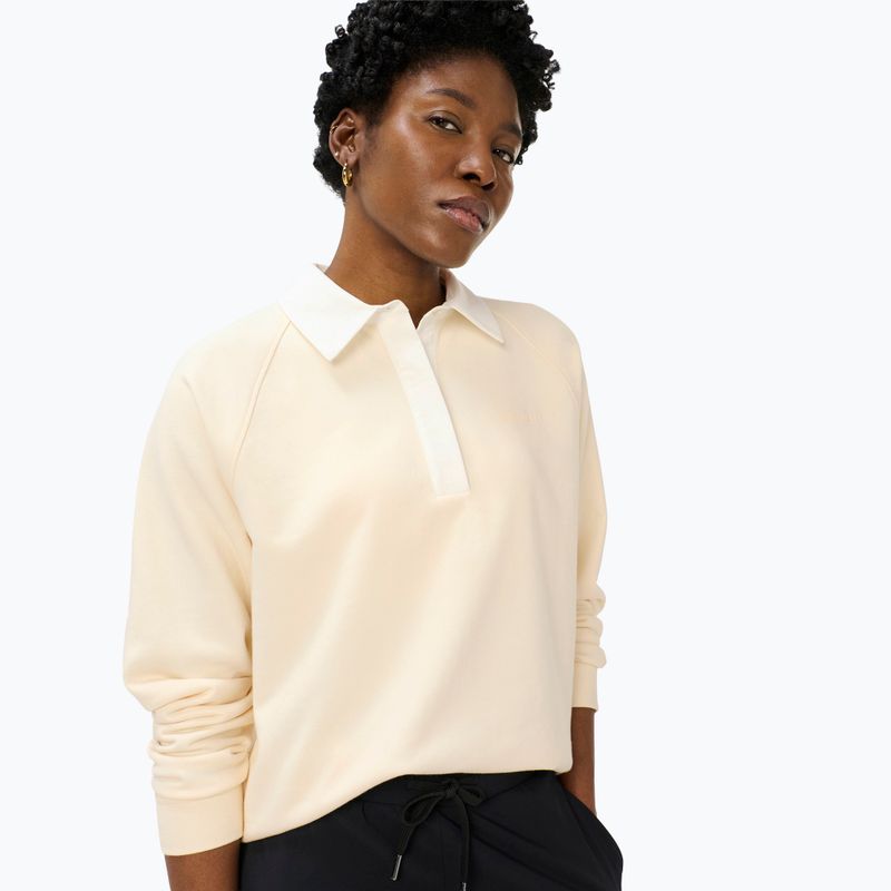 Dámská mikina Sweaty Betty Revive Rugby ecru beige