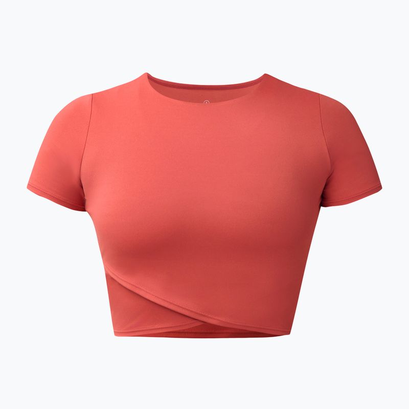 Dámské tričko na jógu Sweaty Betty All Day Wrap terrazzo red 6