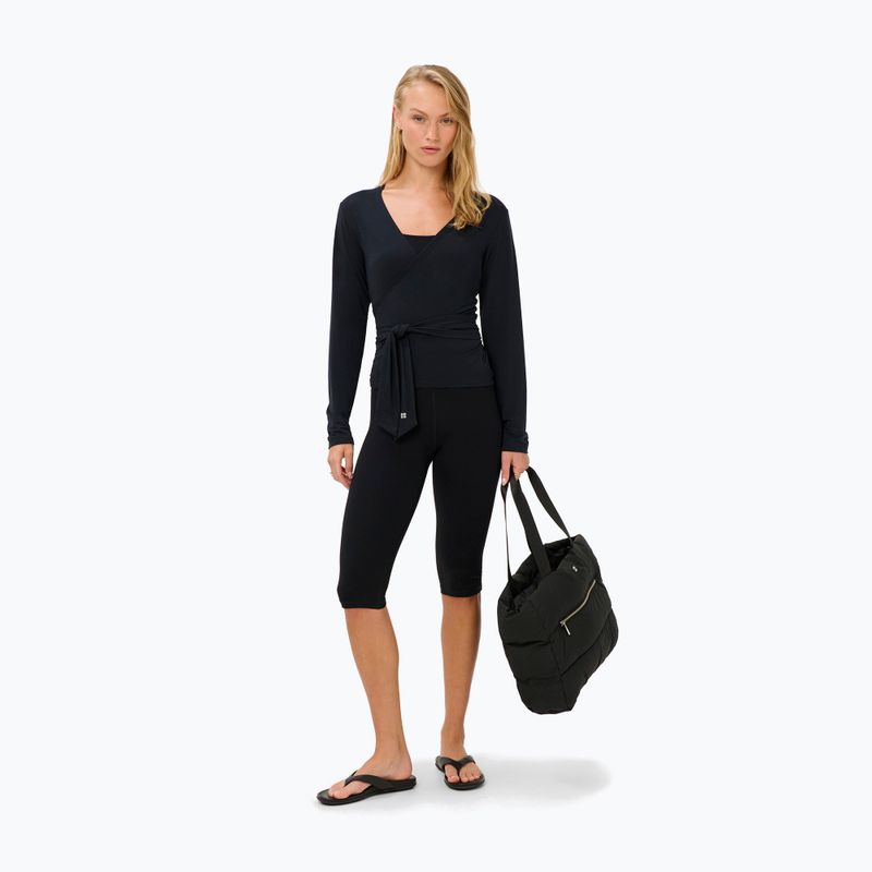 Dámské tričko Longsleeve Sweaty Betty Soft Flow Studio Wear Your Way black 2