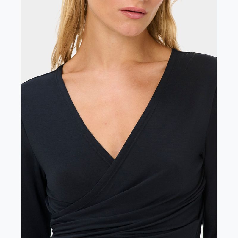 Dámské tričko Longsleeve Sweaty Betty Soft Flow Studio Wear Your Way black 6