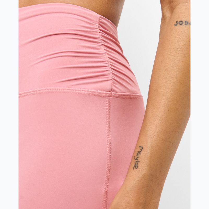 Dámské tréninkové legíny Sweaty Betty Ultimate Studio 7/8 Ruched dark deco pink 5