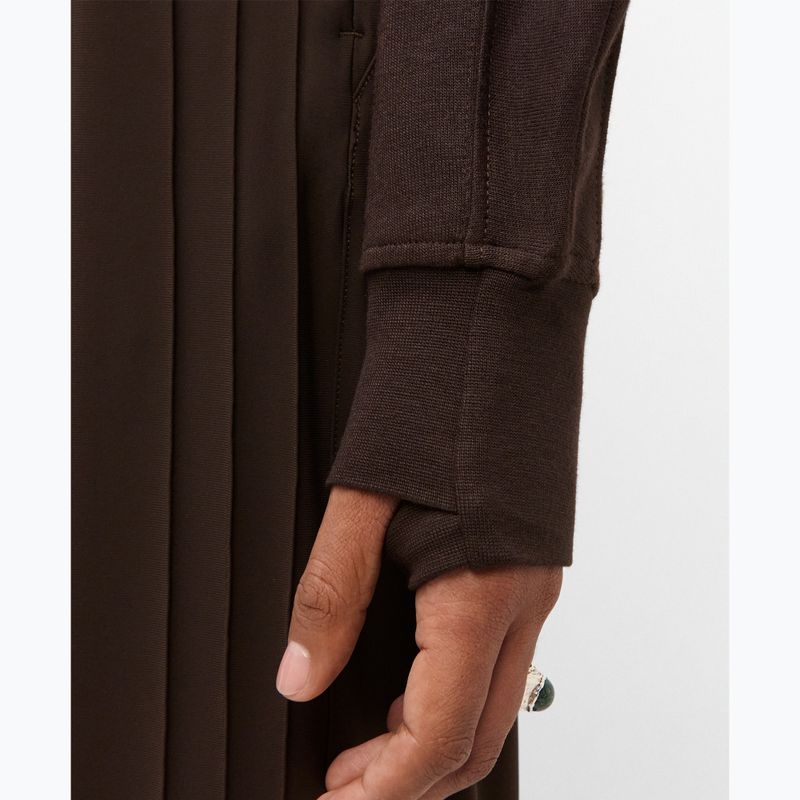 Dámská mikina Sweaty Betty After Class Yoke Crop espresso brown 5