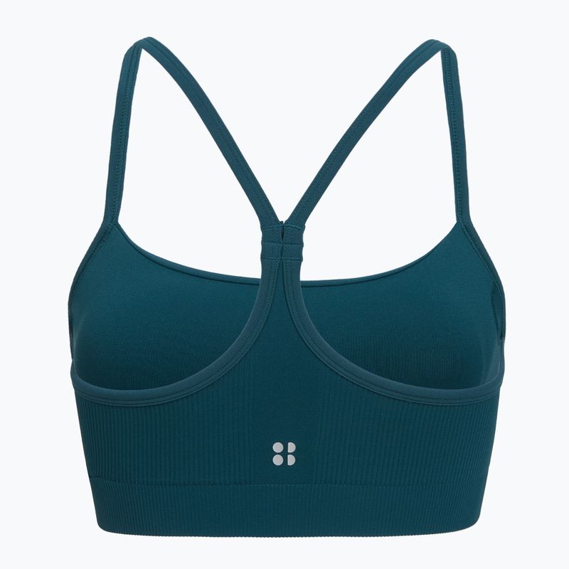 Tréninková podprsenka Sweaty Betty Sprint Rest Seamless Yoga green 8