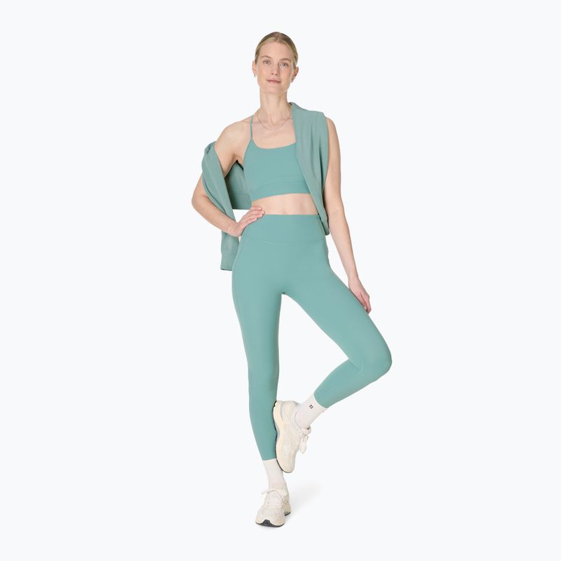 Dámské tréninkové legíny Sweaty Betty Ultimate Studio Ribbed green 3