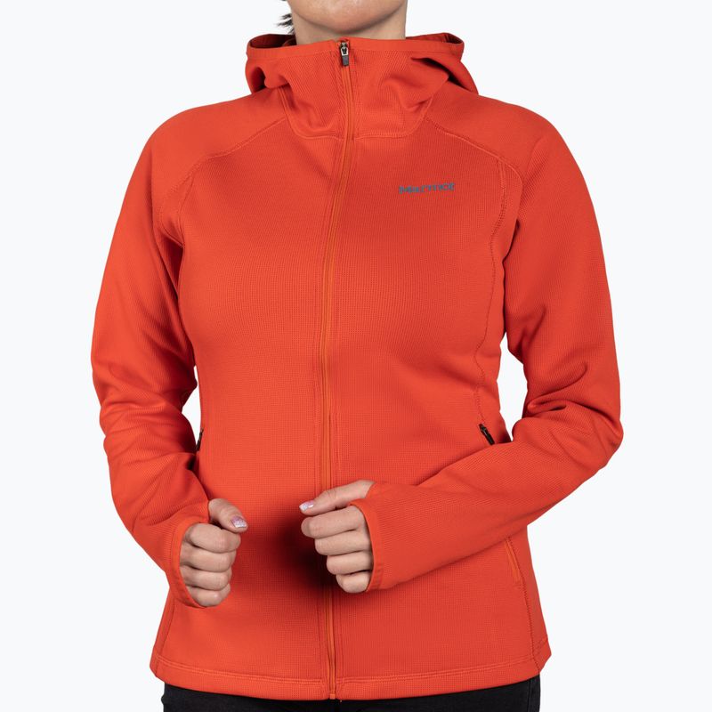 Dámská treková mikina Marmot Simani oranžová 9012965972XS