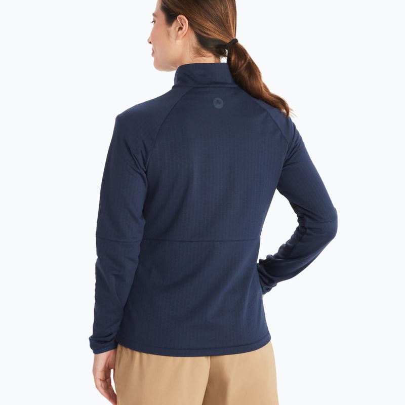 Dámská fleece mikina Marmot Leconte Fleece tmavě modrá 128102975 2
