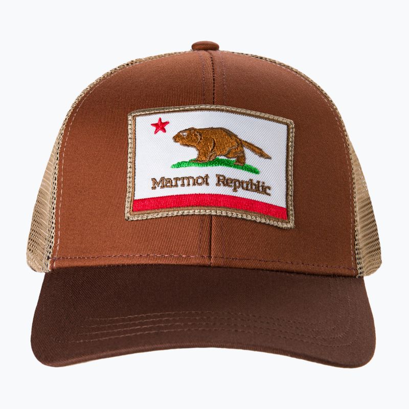 Marmot Retro Trucker pánská baseballová čepice hnědá 1641019685ONE 2