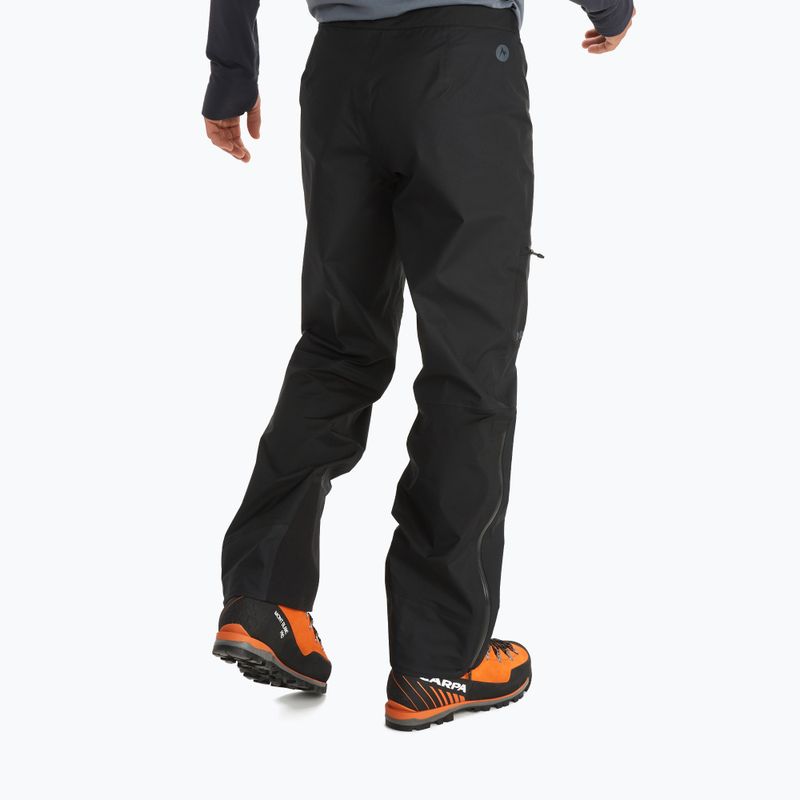 Pánské membránové kalhoty Marmot Mitre Peak Gore Tex černé M12686 2