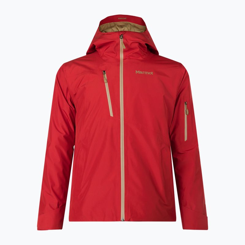 Pánská lyžařská bunda Marmot Lightray Gore Tex červená 11000-6361