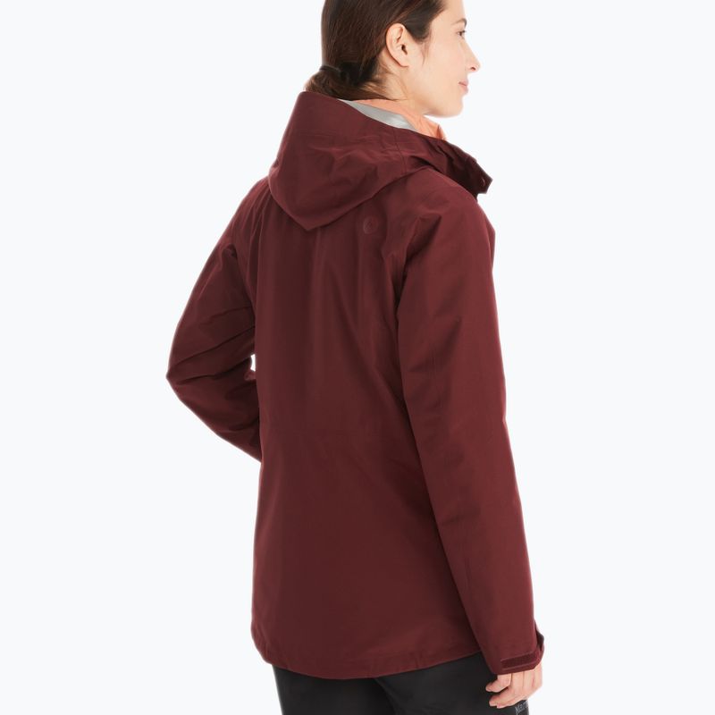 Marmot Minimalist Gore Tex dámská bunda do deště maroon 35810 10