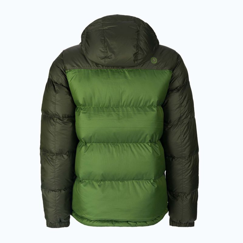 Pánská péřová bunda Marmot Guides Down Hoody green 73060 2
