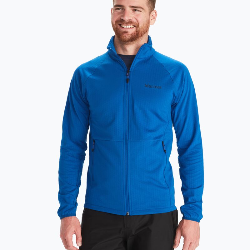 Pánská fleecová mikina Marmot pánská fleecová mikinaLeconte Fleece modrá 1277021538