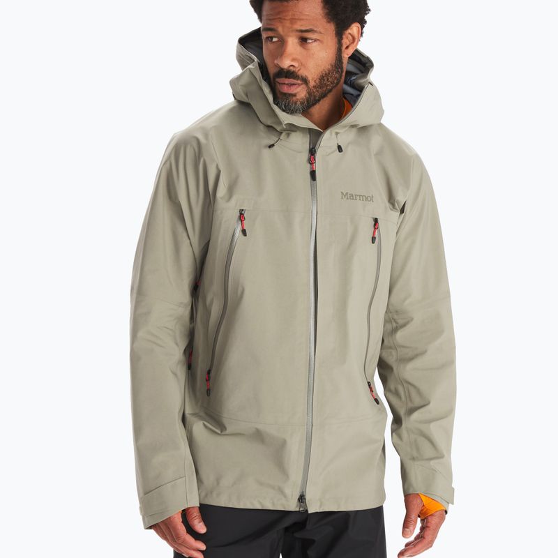 Pánská nepromokavá bunda Marmot Alpinist GORE-TEX šedá M1234821543 7