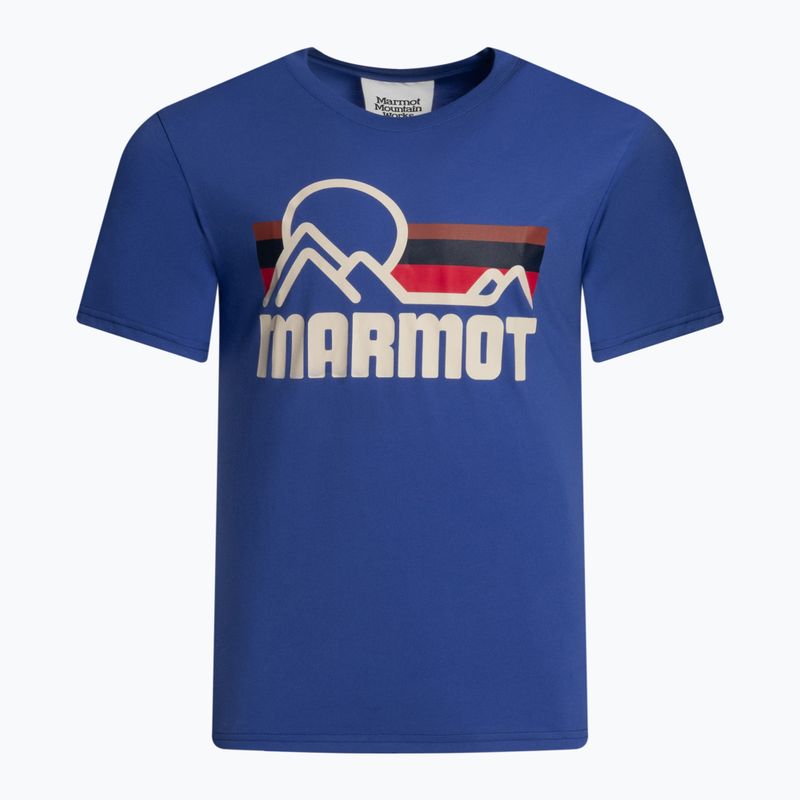 Marmot Coastall pánské trekové tričko modré M14253-21538