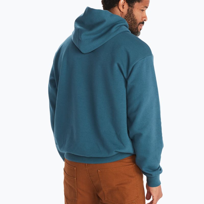 Pánská trekingová mikina Marmot Coastal Hoody světle modrá M1425821541 2