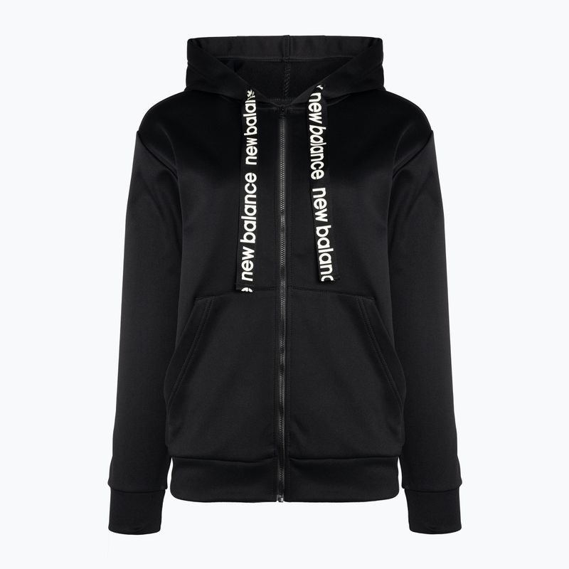 Bluza treningowa damska New Balance Relentless Performance Fleece Full Zip šedá WJ13174