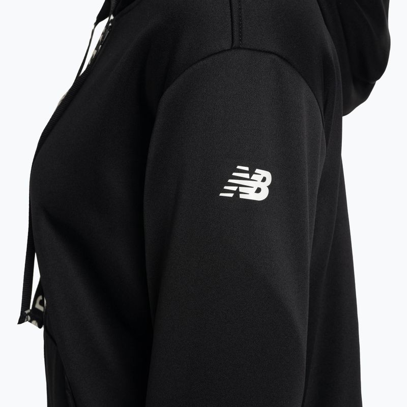 Bluza treningowa damska New Balance Relentless Performance Fleece Full Zip šedá WJ13174 4