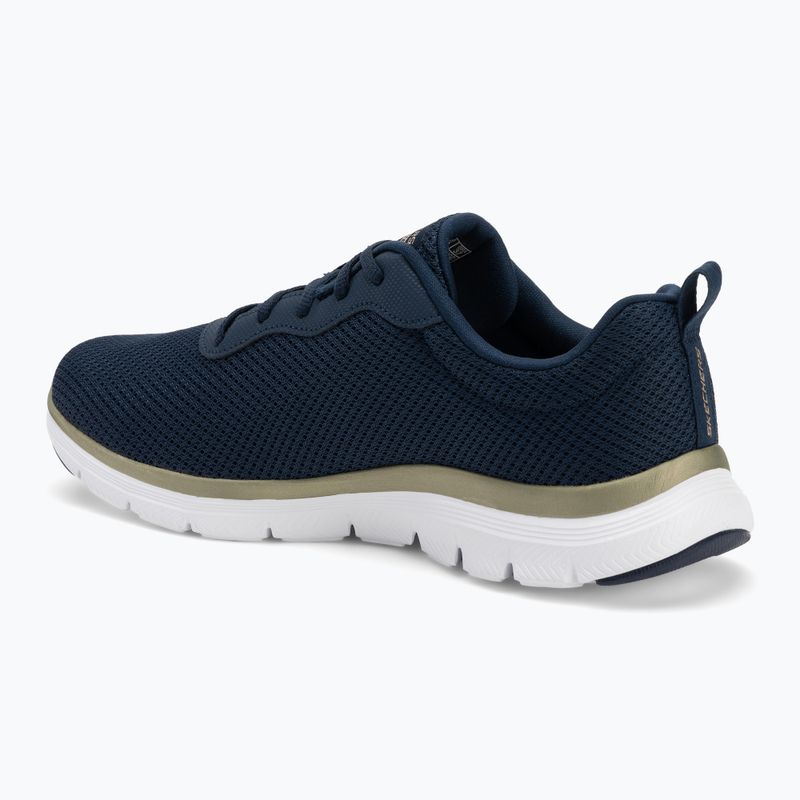 Dámské boty SKECHERS Flex Appeal 4.0 Brilliant View navy/gold 3