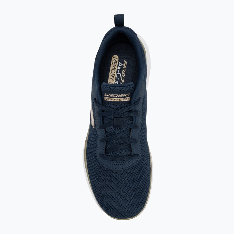 Dámské boty SKECHERS Flex Appeal 4.0 Brilliant View navy/gold 5