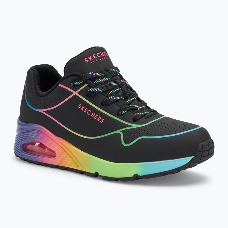 Dámské boty SKECHERS Uno Pop Of Sunshine black/multi neon