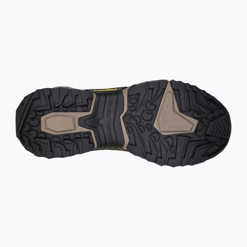 SKECHERS Terraform Renfrom pánské trekové boty tmavě hnědé 10